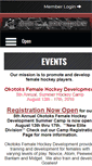 Mobile Screenshot of okotoksfemalehockey.com